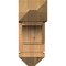 Ekena Millwork Imperial Arts and Crafts Smooth Bracket w/ Offset Brace, Western Red Cedar, 7 1/2"W x 18"D x 18"H BKT0806X18X18IMP03SWR - alternate 2